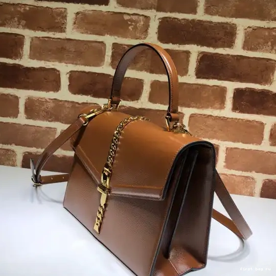 First bag ru Sylvie handle top small 1969 bag Gucci 0706